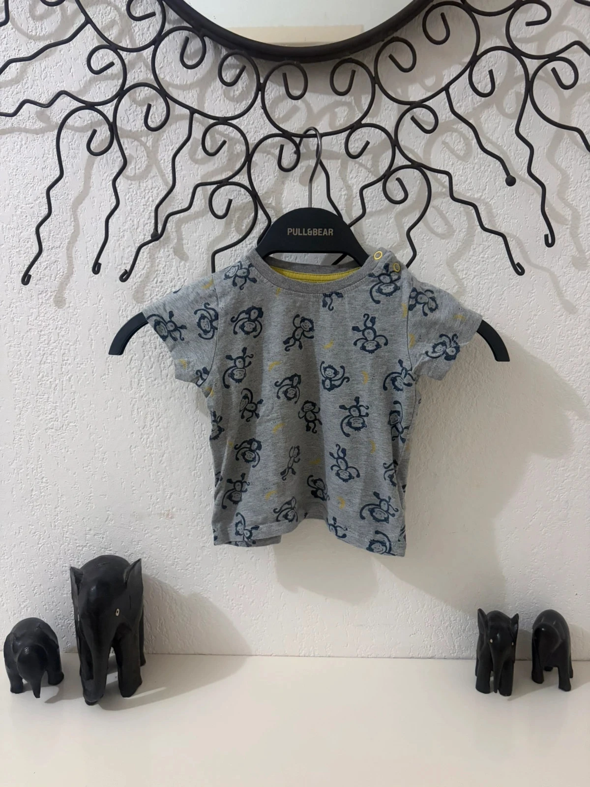 Lote de 2 Camisetas Lupilu Monos – Algodón Suave – Talla 74/80 (9-12 meses) – photo 6